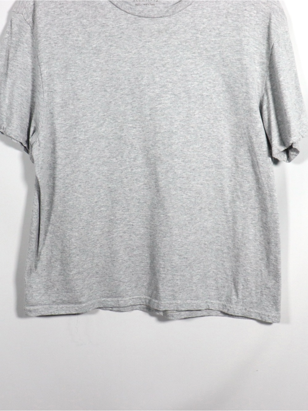 AllSaints Grey Essential Crew Neck T-Shirt Women’s Size Small - Picture 4 of 8